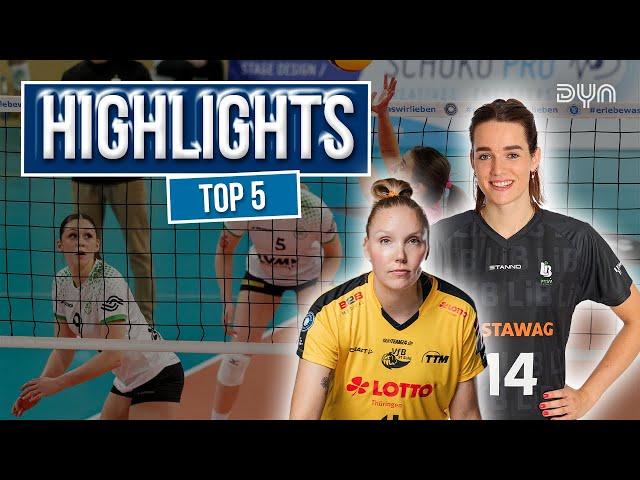 WILDES SPEKTAKEL vor dem POKALFINALE!| TOP 5 HIGHLIGHTS - Dyn Volleyball