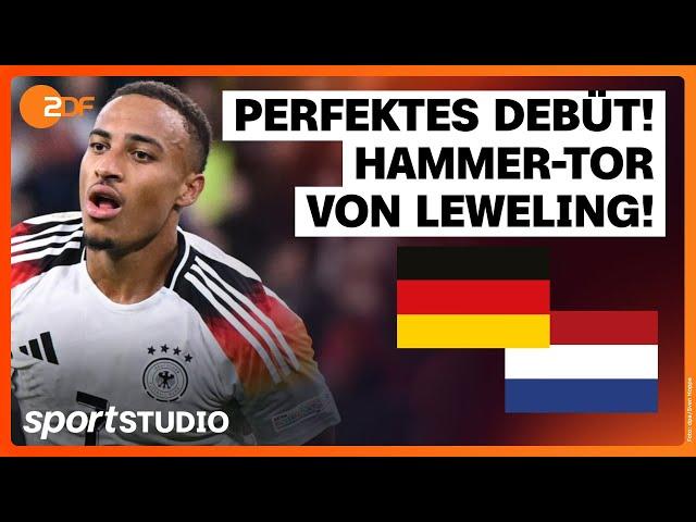 Deutschland – Niederlande Highlights | UEFA Nations League, 4. Spieltag 2024/25 | sportstudio