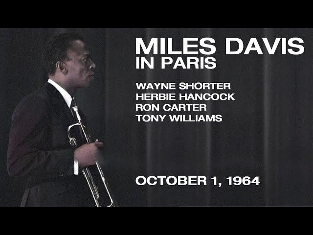 Miles Davis- October 1, 1964 Salle Pleyel, Paris [UPGRADE with better sound, speed, and extra music]