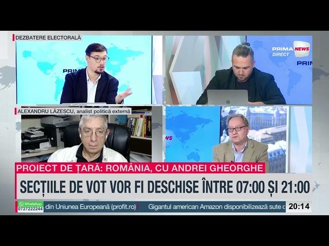 Proiect de țară România, cu Andrei Gheorghe - 22 noiembrie