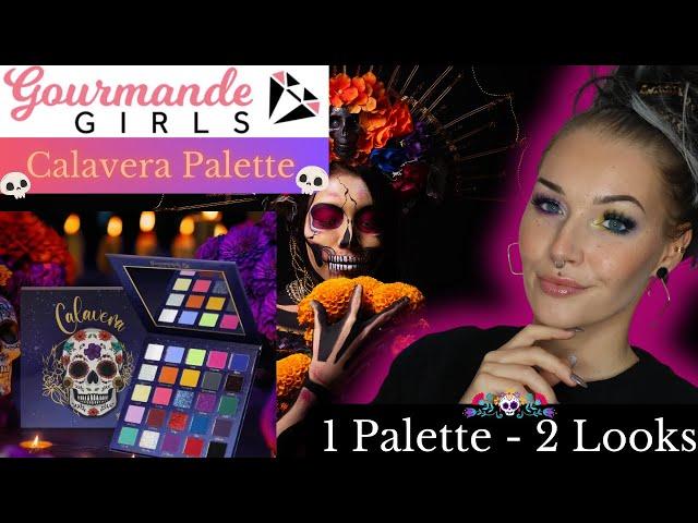 Gourmande Girls Cosmetics  CALAVERA Palette I Indiebrands I Indie Makeup I deutsches Tutorial