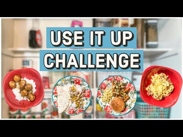 USE IT UP PANTRY CHALLENGE | Pantry Challenge Meal Ideas