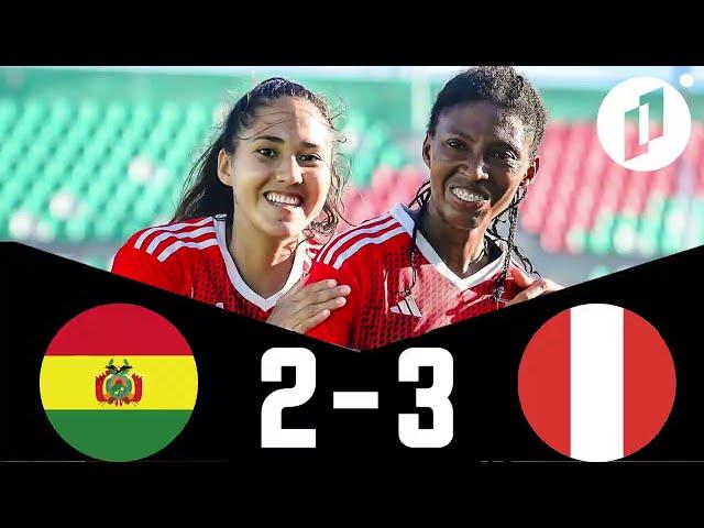 BOLIVIA 2 - 3 PERÚ AMISTOSO INTERNACIONAL FEMENINO 26-02-2024