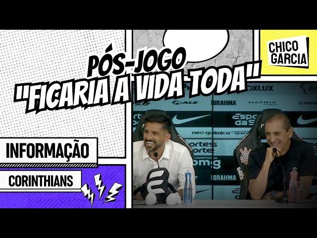 CORINTHIANS: ALERTA SOBRE HUGO SOUZA, TRETA ENTRE RAMALHO E GARRO E DECLARAÇÃO DE EMILIANO