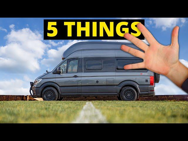 TOP 5 MUST HAVE Items For Vanlife