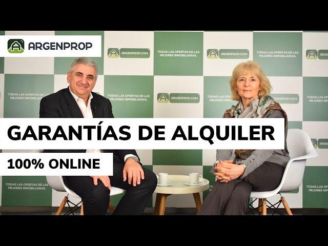 Garantías de alquiler Argenprop  100% online, sencillo y gratuito 