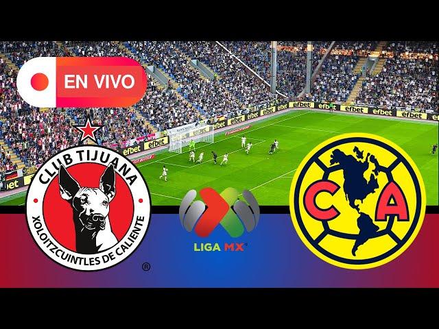 [EN VIVO] TIJUANA VS CLUB AMERICA | Mexican Liga BBVA MX 2024 | eFootball PES 21 Simulation