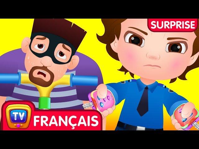 Les voleurs de vélos (The Bicycle Thieves) | Ep. 14| ChuChu TV Police Des Oeufs Surprises