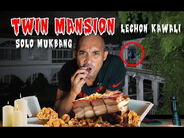 SOLO MUKBANG SA TWIN MANSION | LECHON KAWALI