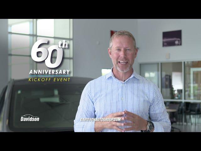 the 60th Anniversary Sale at Davidson Automotive Group