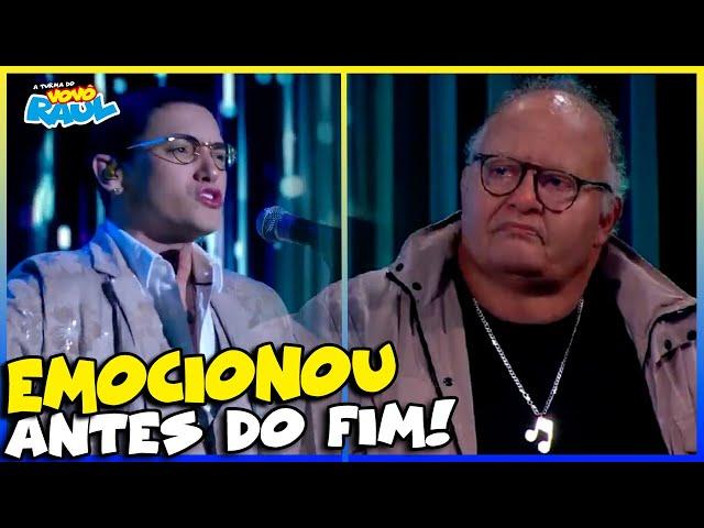 RICKY VALLEN DEIXA HOMENAGEADO MUITO EMOCIONADO! "Um dia, Um Adeus" | VOVÔ RAUL GIL