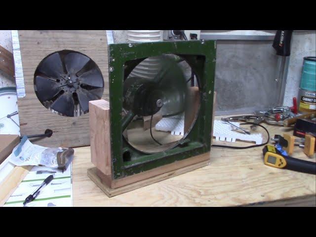 Antique ILGETTE Exhaust Fan - Repair and Service