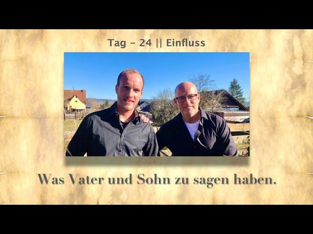 Einfluss nehmen - Was Vater und Sohn zu sagen haben || Michael & Christian Burkhardt