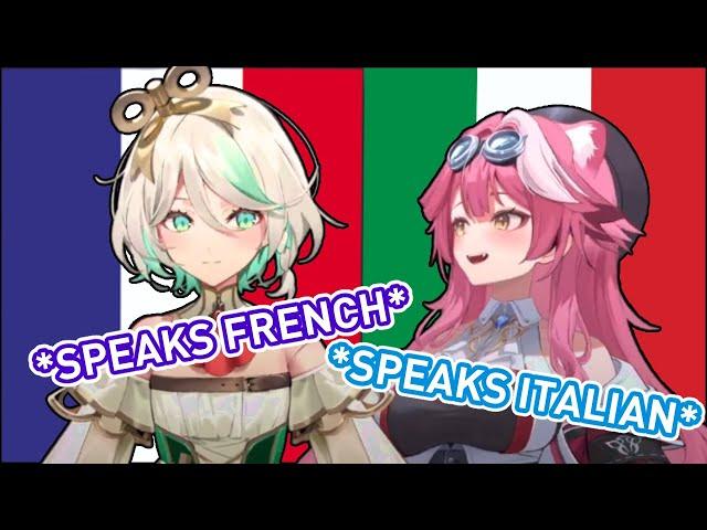 Raora And Cecilia Had A Conversation In Italian And French! [Translated]