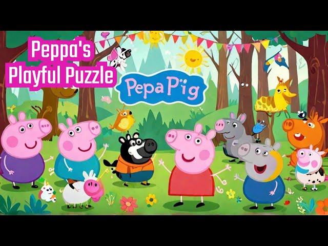 Peppa Pig Tales: Fun Animal Playful Riddles for Kids to solve