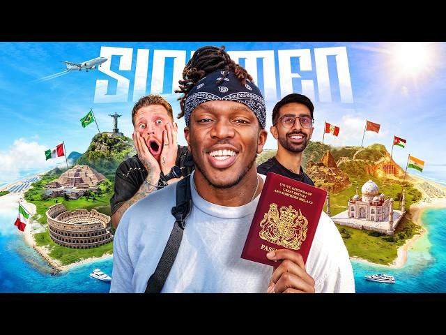 SIDEMEN SURVIVE THE 7 WONDERS OF THE WORLD