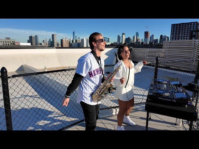 DJ & Sax Set | Afro House & NYC Skyline | DJ Avera & The Essential Jason Nelson