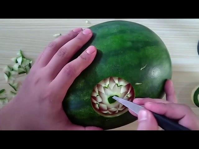 fruitcarving tutorial for beginner