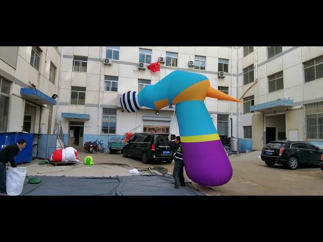 3.5m High Inflatable Costume For City Parade Decoration