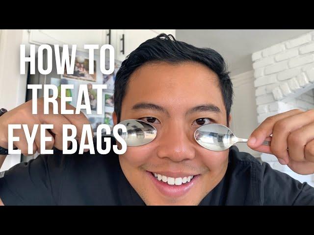 How to get rid of UNDER EYE BAGS FAST (the SAFEST ways) |  Ophthalmologist @michaelchuamd