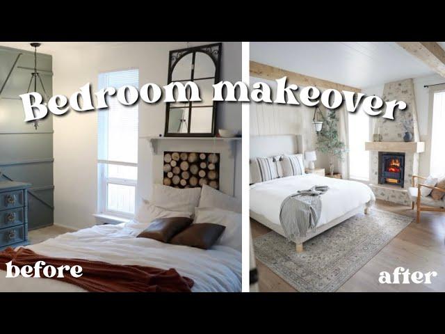 BEDROOM MAKEOVER ON A BUDGET