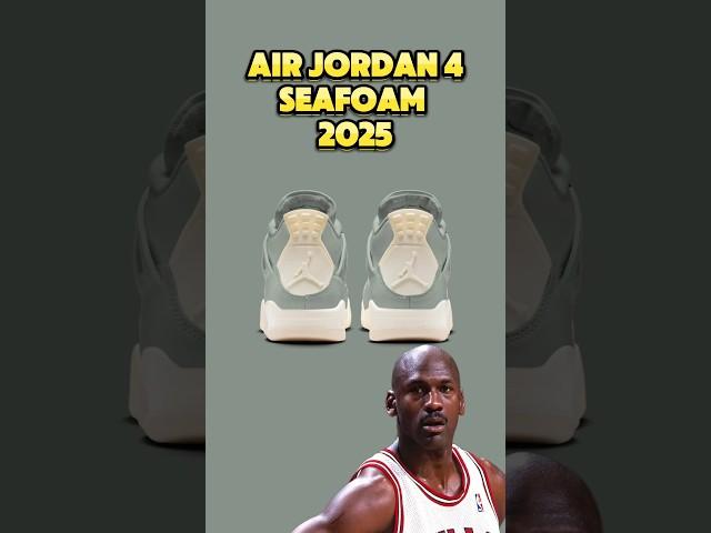 LOOKING  THIS AIR JORDAN 4 "SEAFOAM" 2025 #shorts