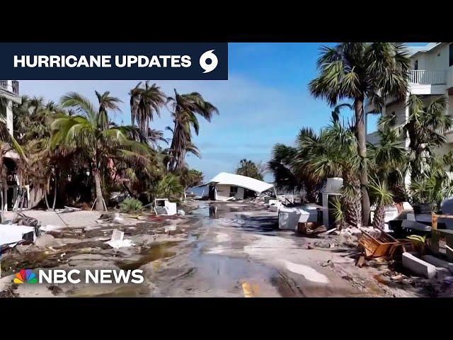 Florida residents begin to recover from the devastating damage left behind from Hurricane Milton