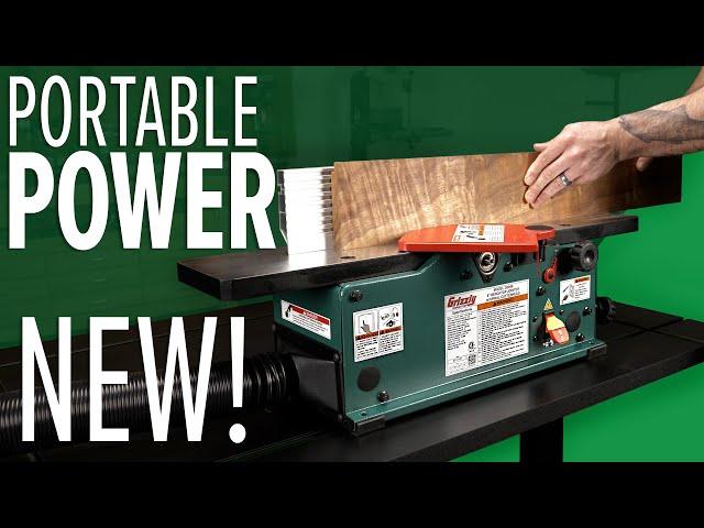 NEW! Grizzly 6" Jointer with Spiral-Type Cutterhead