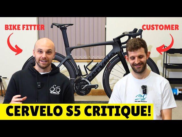 ROASTING His Cervelo S5! Bike Fitters Critique...