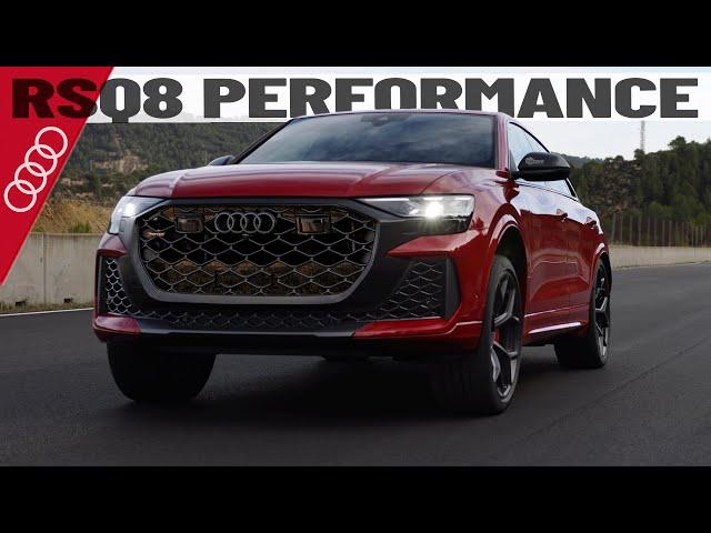 On track! 2025 AUDI RSQ8 PERFORMANCE 640HP V8TT - More power, louder, quicker and more agile