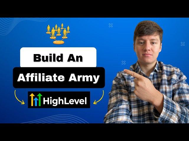 How To Create An Affiliate Program With GoHighLevel!