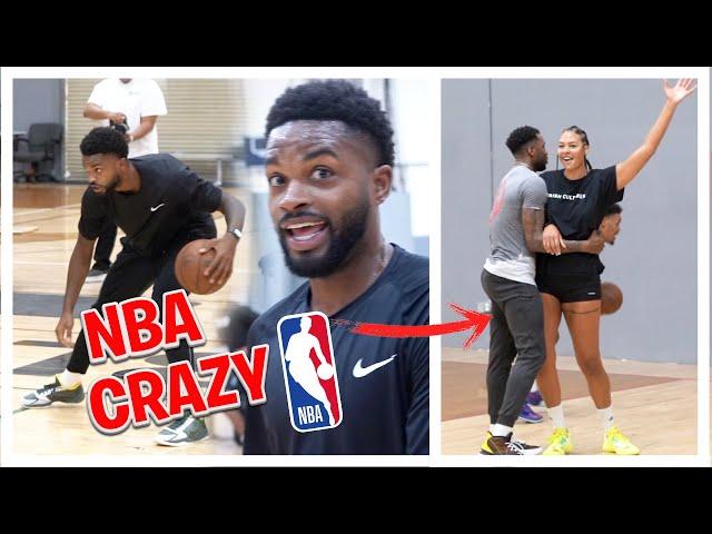 NBA Champion Troy Daniels and WNBA All Star Liz Cambage  Shut Down *NBA RUN*