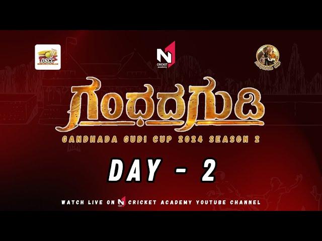 GANDHADA GUDI CUP 2024 || SEASON 2 ||  DAY - 2 ||  LIVE FROM MAHALAKSHMI LAYOUT