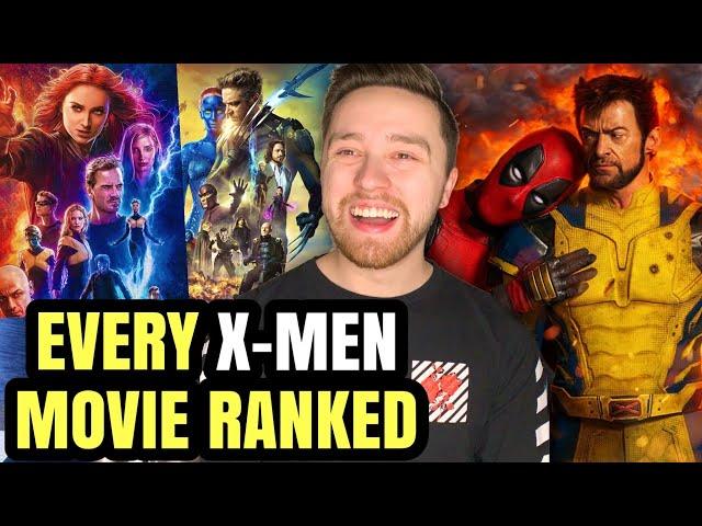 Every X-Men Movie Ranked (w/ Deadpool & Wolverine)