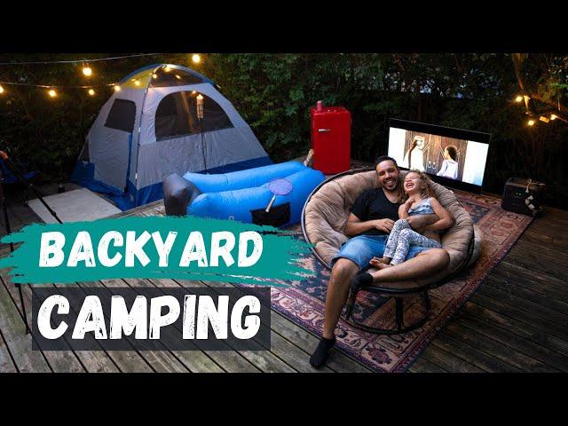 Off-Grid Backyard Camping Transformation