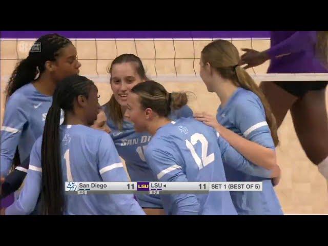 LSU vs San Diego | Women Volleyball Sep 20,2024