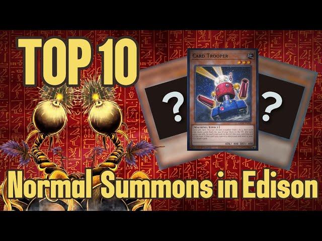 Top 10 Normal Summons in Edison Format