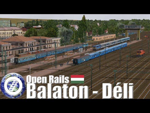 MSTS Open Rails Hungary - Balaton - Déli