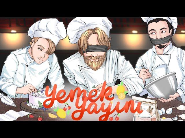 ELRAENN İLE GÖRMEDEN, DUYMADAN VE KONUŞMADAN PASTA YAPMACA @RRaenee @Cordiseps