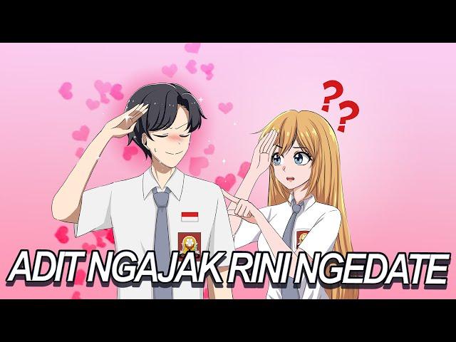 #159 || ADIT NGAJAK RINI NGEDATE - Drama Animasi Sekolah Kode Keras buat Cowok dari Cewek