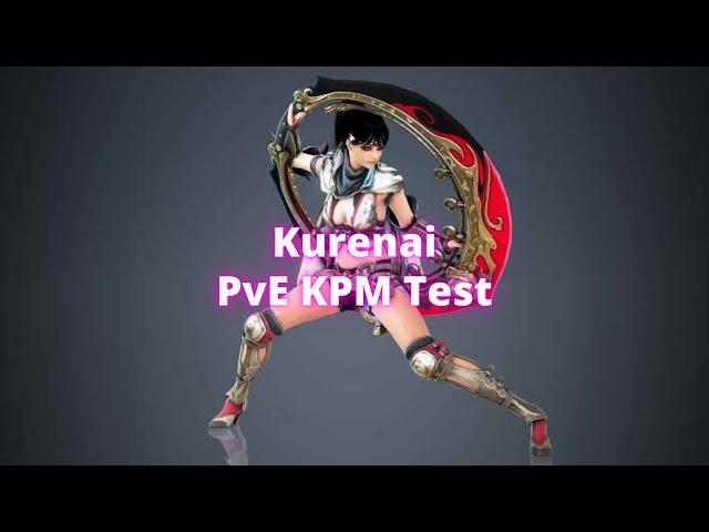 Kurenai PvE KPM Test - Black Desert Mobile Kr