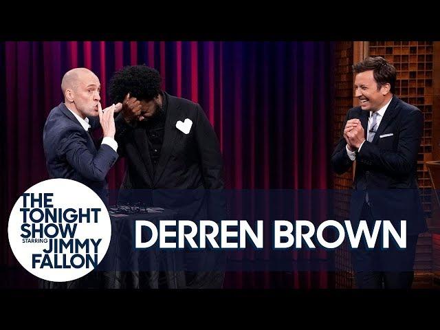 Magician Derren Brown Guesses Jimmy's Crush and Hypnotizes Questlove