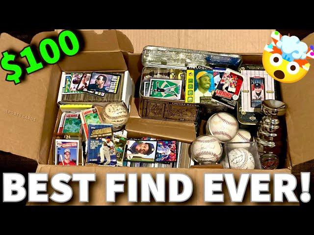 I PAID $100 FOR THIS CARDS & MEMORABILIA COLLECTION FIND!