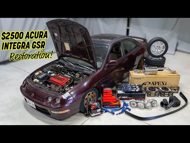 We Just Saved this RARE Acura Integra GS-R from the Scrap Yard!