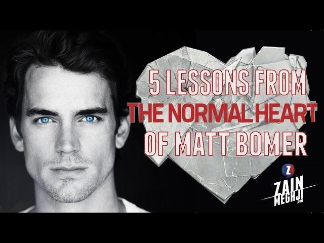 5 Lessons from Matt Bomer | The Normal Heart