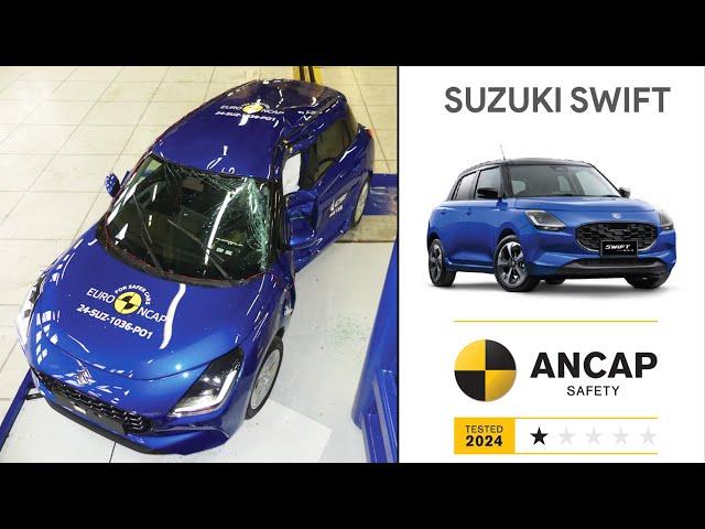 2025 Suzuki Swift CRASH TEST | Why It Scored Just ONE STAR?