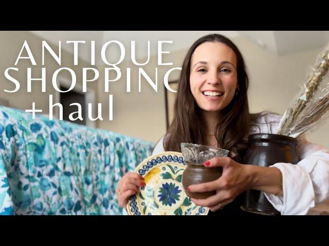 a STEAL of a deal! Come antiquing with me in Texas // home decor haul