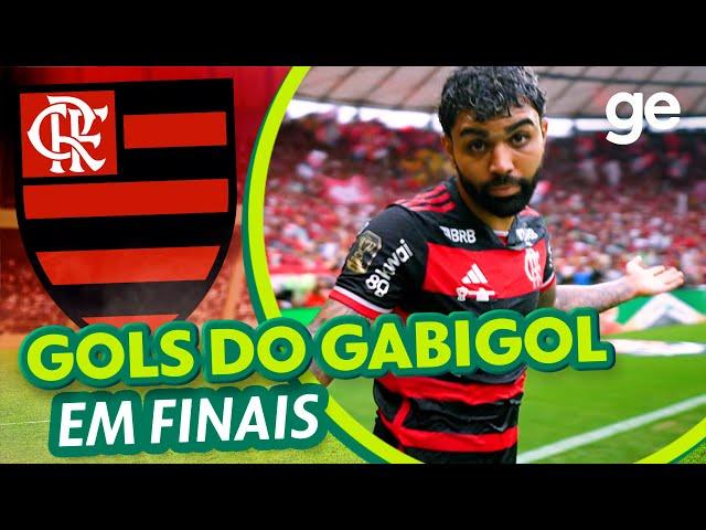 TODOS OS GOLS DO GABIGOL EM FINAIS PELO FLAMENGO | Listas | ge.globo