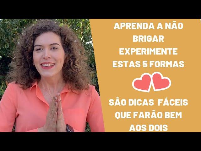 5 FORMAS DE EVITAR BRIGAS COM SEU PARCEIRO