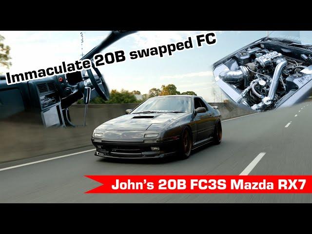 The Ultimate Rotary Restomod - John's 20B-Swapped FC Mazda RX7